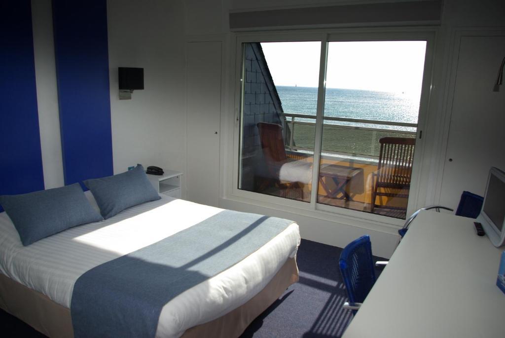 Le Sterenn Hotell Saint-Guénolé Rum bild