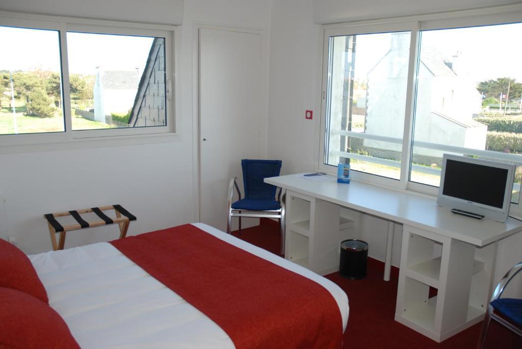 Le Sterenn Hotell Saint-Guénolé Rum bild